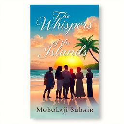 Book cover design for 'The Whispers of the Islands' by Mobolaji Subair