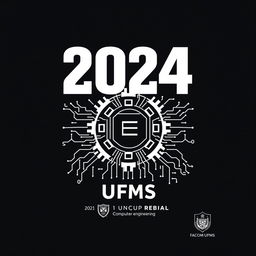 Design a t-shirt for the 2024 Computer Engineering class at UFMS