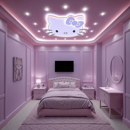 A cozy and elegant bedroom designed for a 12-year-old girl