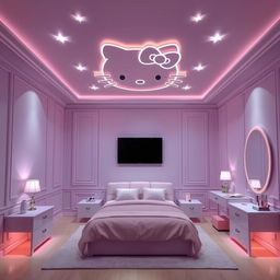 A cozy and elegant bedroom designed for a 12-year-old girl