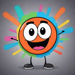 A vivid and energetic character from BFDI, hand-drawn in a cartoon style full of lively colors.