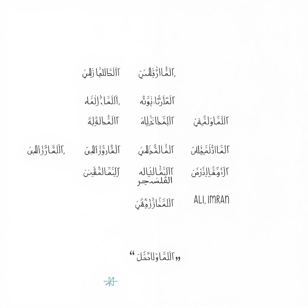 A minimalist wallpaper with a white aesthetic, elegantly showcasing the names of all the Surahs from the Quran