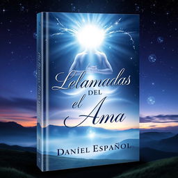 A captivating book cover for 'Llamadas del Alma' by Daniel Español