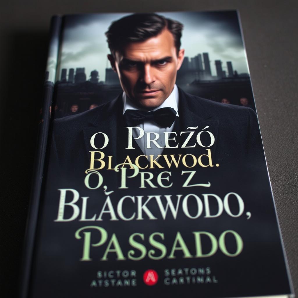 A captivating book cover for the story "O Preço do Passado"