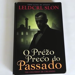 A captivating book cover for the story "O Preço do Passado"