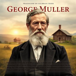 a cinematic portrayal of George Muller, showcasing his life and achievements as a philanthropist and founder of orphanages in the 19th century