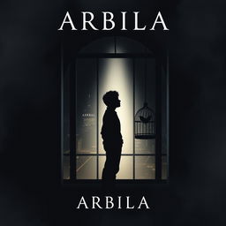 A book cover design for the title "ARBILA"