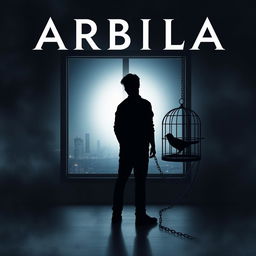 A book cover design for the title "ARBILA"