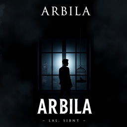 A book cover design for the title "ARBILA"