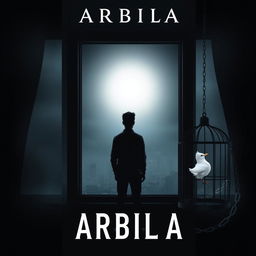 Book cover design for the title 'ARBILA'