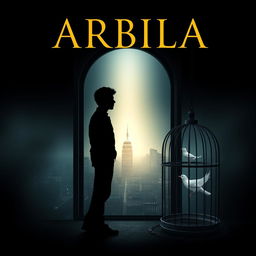 Book cover design for the title 'ARBILA'