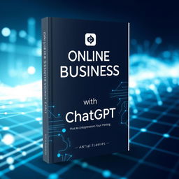 Design a captivating book cover for "Online Business with ChatGPT"