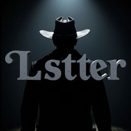 Arthur Morgan wearing his distinct hat, standing with his back to the camera in a dark setting