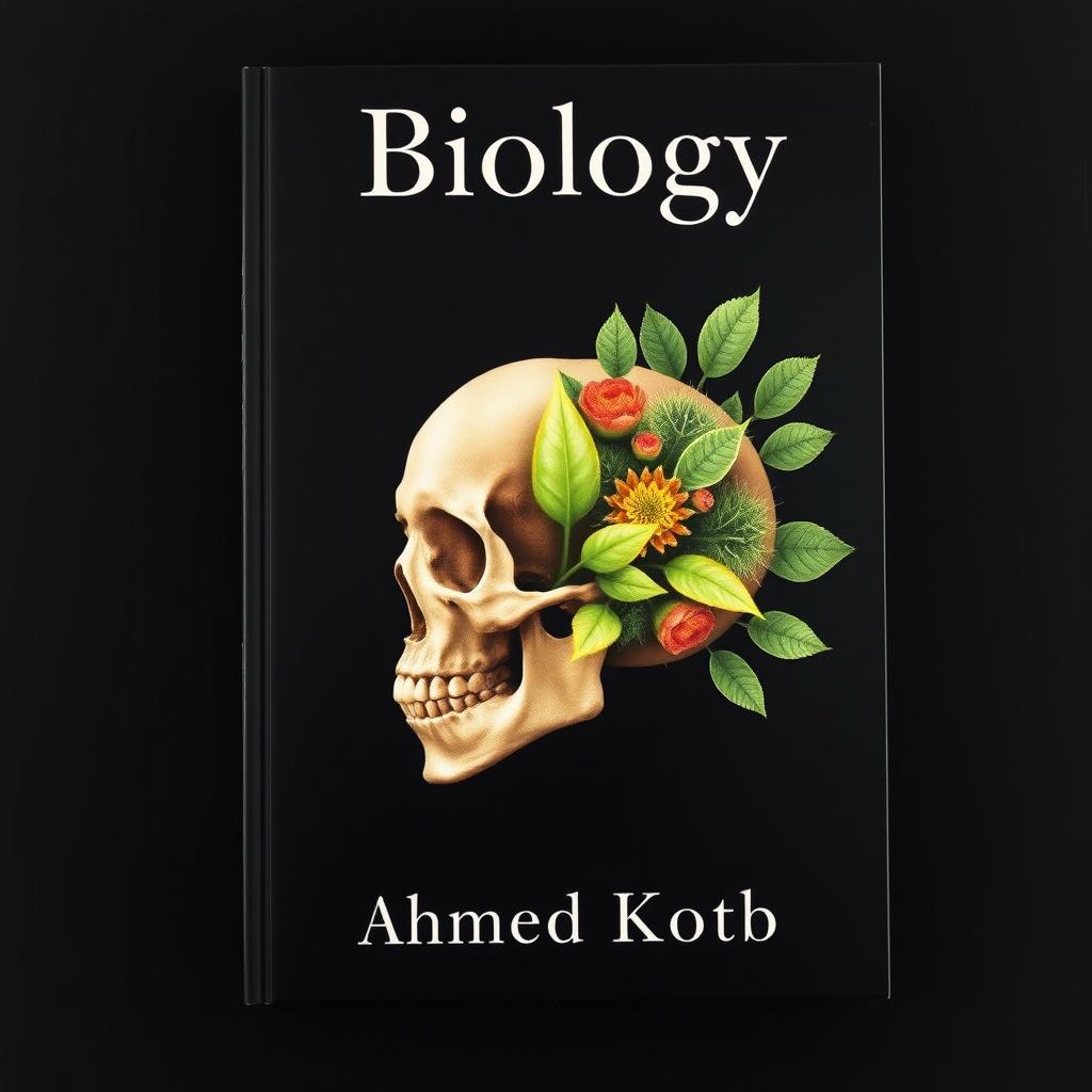 A book cover for a senior-level scientific biology book