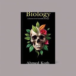 A book cover for a senior-level scientific biology book