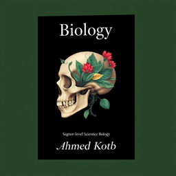 A book cover for a senior-level scientific biology book