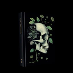 A captivating book cover for a scientific biology book