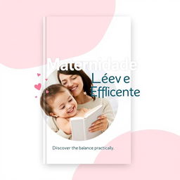 eBook cover design for "Maternidade Leve e Eficiente"