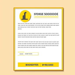 Design a professional and visually appealing business quote template for a moving and storage company, featuring icons of boxes, trucks, and storage units