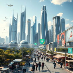 A futuristic vision of Iran and the city of Tehran in fifteen years