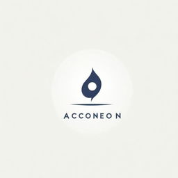 Design a professional and unique logo for a company named 'Acconeon'. It should be minimalist yet elegant, with a contemporary style and forward-thinking aesthetics.