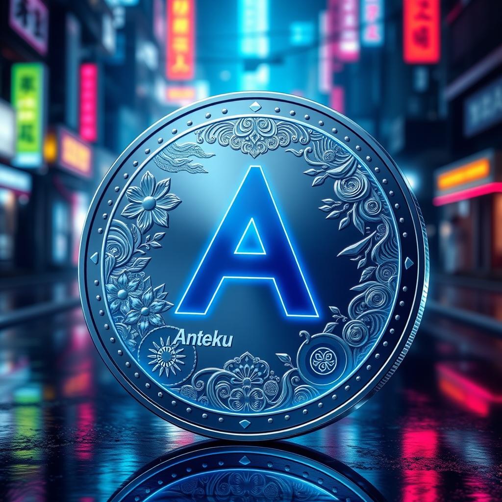 A digital currency coin inspired by anime, named 'Anteiku'