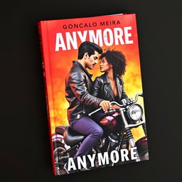 Book cover with the title 'ANYMORE' at the top, and above it, the name 'Gonçalo Meira'