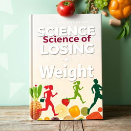 Cover design for a self-help book titled "Science of Losing Weight"