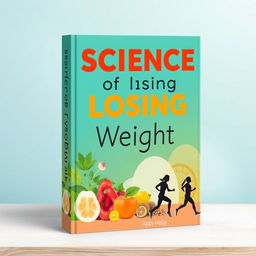 Cover design for a self-help book titled "Science of Losing Weight"