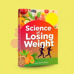 Cover design for a self-help book titled "Science of Losing Weight"