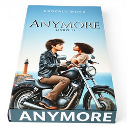 Book cover with the title 'ANYMORE' at the top, above which is the author's name 'Gonçalo Meira'