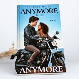 Book cover with the title 'ANYMORE' at the top, above which is the author's name 'Gonçalo Meira'