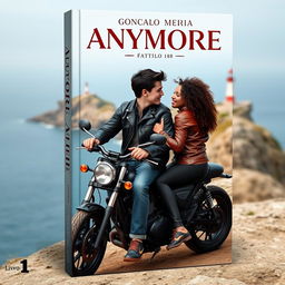 Book cover with the title 'ANYMORE' at the top, above which is the author's name 'Gonçalo Meira'