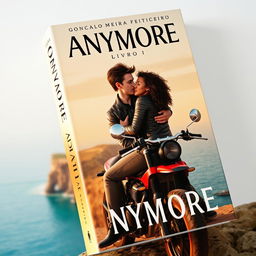 Book cover featuring the title 'ANYMORE' at the top, with the author's name 'Gonçalo Meira Feiticeiro' above it