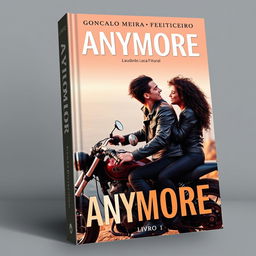 Book cover featuring the title 'ANYMORE' at the top, with the author's name 'Gonçalo Meira Feiticeiro' above it