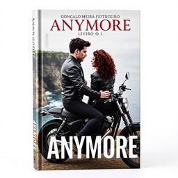 Book cover featuring a skinny white teenage biker with short dark hair and tattoos, wearing a black leather jacket