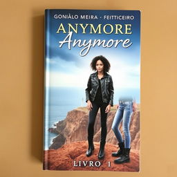 A romantic book cover featuring two teenage bikers on a cliff with a lighthouse in the background