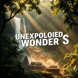 A captivating YouTube thumbnail showcasing the world's most unexplored places