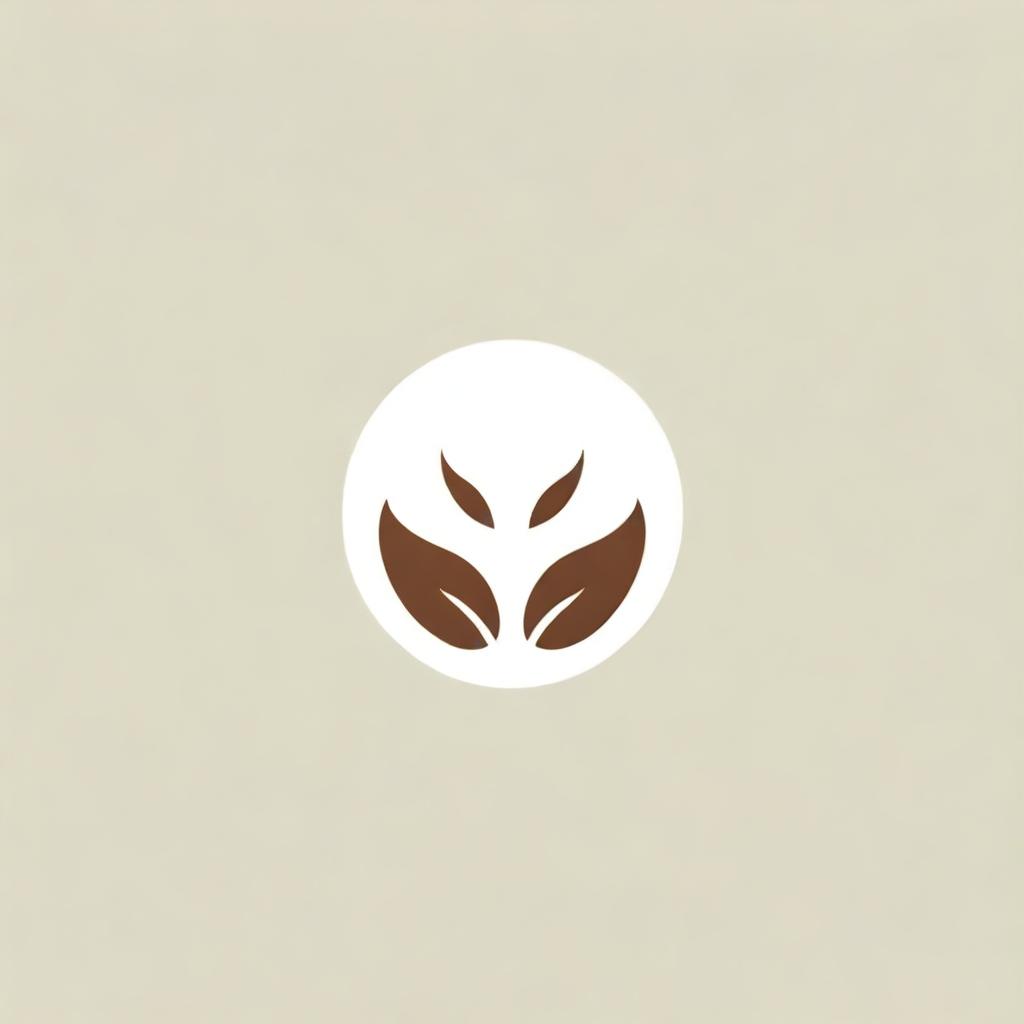 Create a sophisticated combination logo blending our official logo with elements inspired by nature such as leaves, trees and earthy tones, projecting an aura of organic elegance.