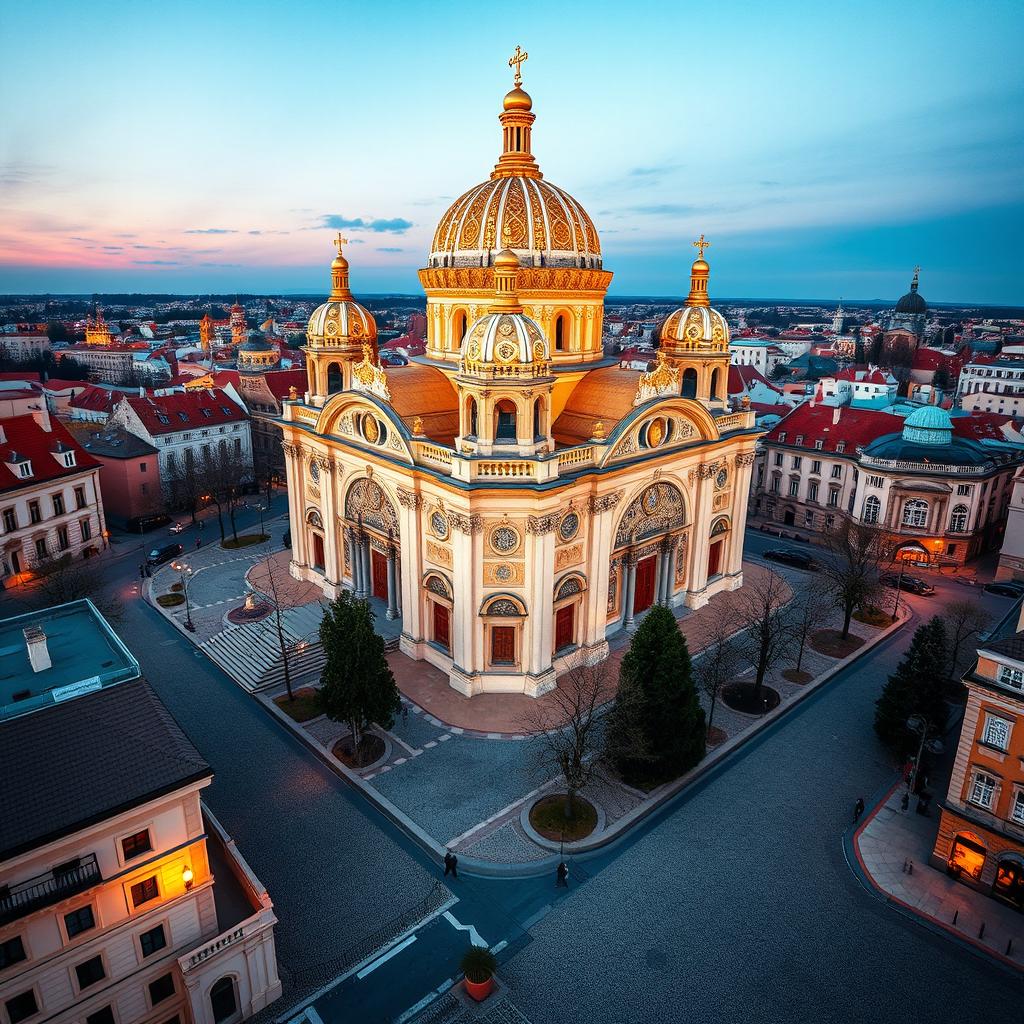 A stunning basilica set in the heart of a city that embodies both Romanian and Moldovan cultural influences