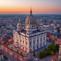 A stunning basilica set in the heart of a city that embodies both Romanian and Moldovan cultural influences