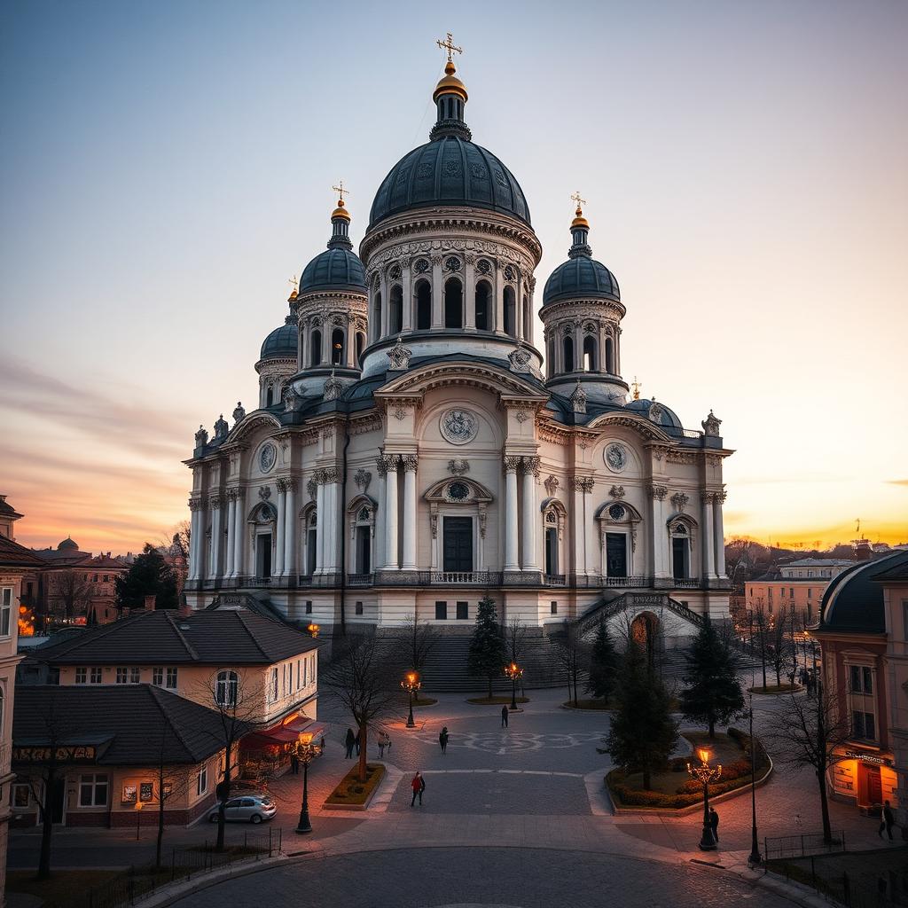 A stunning basilica set in the heart of a city that embodies both Romanian and Moldovan cultural influences