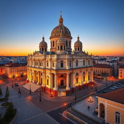 A stunning basilica set in the heart of a city that embodies both Romanian and Moldovan cultural influences