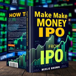 A book cover design for 'How To Make Money From IPO'