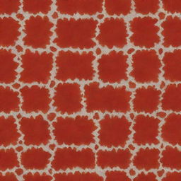 A textile pattern imbued with the intense, red hues of a carnelian mineral stone