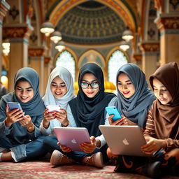 A group of digitally savvy millennials aged 20-35, who are Muslim and active in the digital world