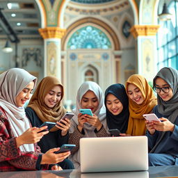 A group of digitally savvy millennials aged 20-35, who are Muslim and active in the digital world