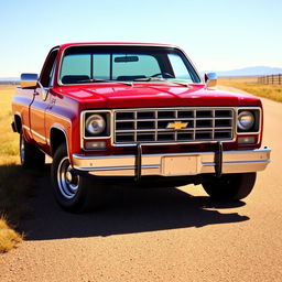 A classic 1980 Chevrolet Chevy, capturing the essence of vintage Americana