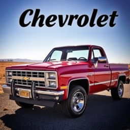 A classic 1980 Chevrolet Chevy, capturing the essence of vintage Americana