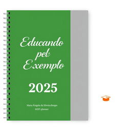 A cover design for a 2025 planner of EEEP Maria Ângela da Silveira Borges